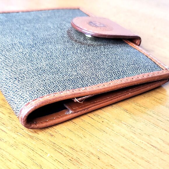 VTG FENDI Logo SAS Wallet 4" Card Holder Small VintageBiFold Unisex - Picture 12 of 14